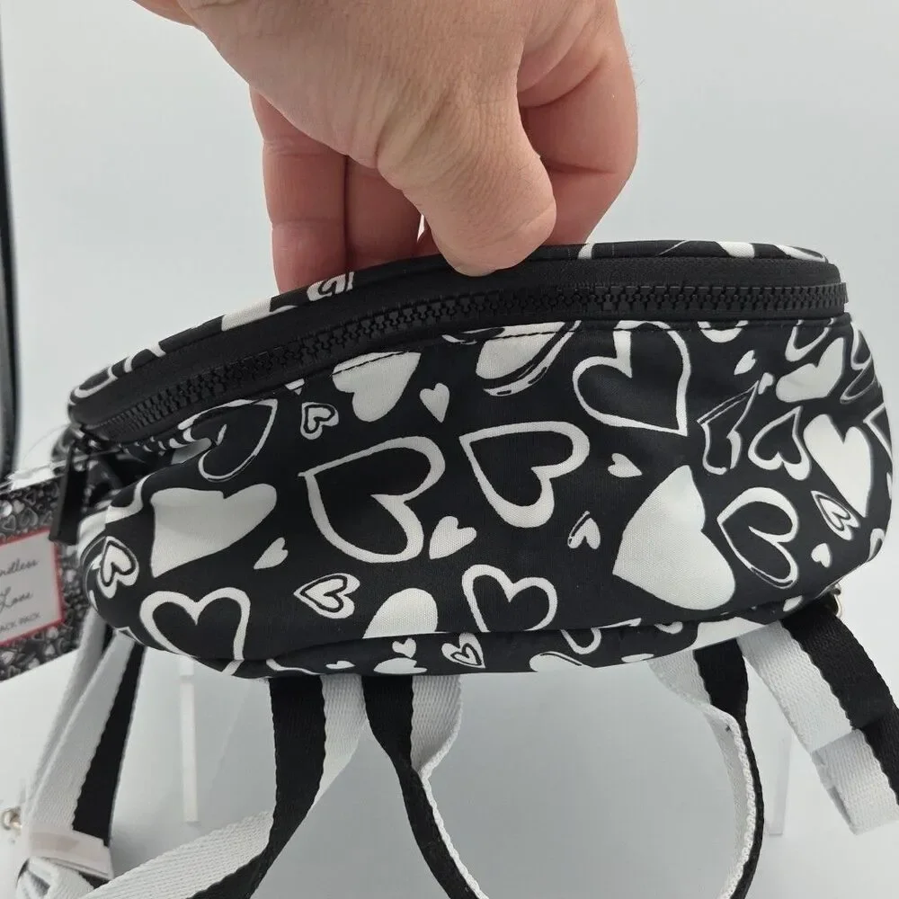 NWT Brighton Limited Edition Hearts A Flutter Endless Love Backpack Retail:$150